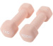KOOR Kurzhantel Set 1kg F00911 caramel 2 Stück