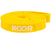 KOOR Fitnessband F00925 gelb, leicht