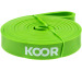 KOOR Fitnessband F00926 grün, mittel