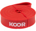 KOOR Fitnessband F00928 rot, extra stark