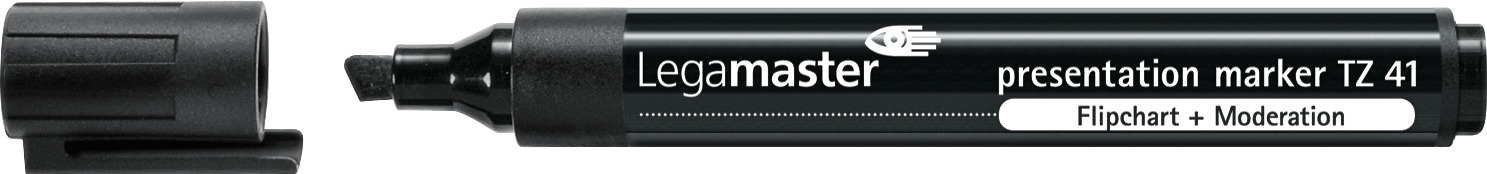 LEGAMASTE Moderationsmarker TZ41 2-5mm 7-155001 schwarz