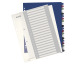 LEITZ Register PC-beschriftbar A4+ 12390000 Style, 1-20 multicolor
