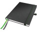 LEITZ Notizbuch Complete A5 44770095 kariert schwarz