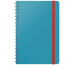 LEITZ Spiralbuch Cosy B5 44840061 kariert, 90g blau