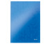 LEITZ Notizbuch WOW A4 46251036 liniert, 90g blau