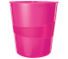 LEITZ Papierkorb WOW 15 Liter 52781023 pink