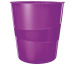 LEITZ Papierkorb WOW 15 Liter 52781062 violett