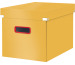 LEITZ Click&Store COSY Cube-Box L 53470019 gelb 32x31x36cm