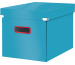 LEITZ Click&Store COSY Cube-Box L 53470061 blau 32x31x36cm
