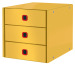 LEITZ Schubladenset Cosy 53680019 gelb 3 Schubladen