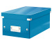 LEITZ Click&Store WOW DVD-Ablagebox 60420036 blau 20.6x14.7x35.2cm
