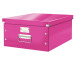 LEITZ Click&Store WOW Ablagebox A3 60450023 pink 36.9x20x48.2cm