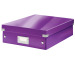 LEITZ Click&Store WOW Org.box M 60580062 violett 28.1x10x37cm