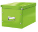 LEITZ Click&Store WOW Cube-Box L 61080054 grün 32x31x36cm