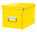 LEITZ Click&Store WOW Cube-Box M 61090016 gelb 26x24x26cm