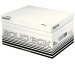 LEITZ Archiv-Box Solid S 61170001 weiss, mit Griff