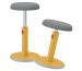 LEITZ Sitz/- Stehhocker Cosy 6518-0019 gelb Sitzhöhe 46-79 cm 1 Stück