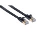LINK2GO Patch Cable flach Cat.6 PC6313CBP STP, 0,5m