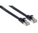 LINK2GO Patch Cable flach Cat.6 PC6313EBP STP , 0,3m