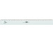 M+R Flachlineal 30cm 711300090 transparent, für Linkshänder
