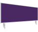 MAGNETOP. Tischtrennwand VarioPin 1116011 violett 1600x500mm