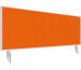 MAGNETOP. Tischtrennwand VarioPin 1116044 orange 1600x500mm