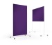 MAGNETOP. Design-Moderatorentafel VP 1181111 Filz, violett 1000x1800mm