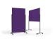 MAGNETOP. Design-Moderatorentafel VP 1181211 violett, Filz 1000x1800mm
