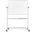 MAGNETOP. Design-Whiteboard CC 1240490 emailliert, mobil 1200x900mm