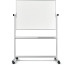 MAGNETOP. Design-Whiteboard CC 1240690 emailliert, mobil 1800x1200mm