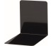 MAUL Buchstütze magnethaftend 3506590 14x12x14cm schwarz 2 Stk.