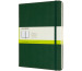 MOLESKINE Notizbuch XL HC 25x19cm 629117 blanko, myrtengrün, 192 S.