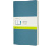 MOLESKINE Notizbuch Karton 3x L/A5 629629 blanko,lebhaftes blau,80 S.