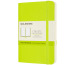 MOLESKINE Notizbuch SC Pocket/A6 850987 blanko,limetten grün,192 S.