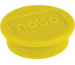 NOBO Magnet rund 13mm 1915288 gelb 10 Stück