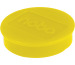NOBO Magnet rund 38mm 1915316 gelb 10 Stück