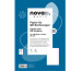 NOVOOO Einzahlungsschein QR-Code A4 734360 90g, perforiert/blanko 500 Stk