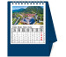 NOVOS Tischkalender Europa 2025 500046 1M/1S dunkelblau ML 11.5x14cm
