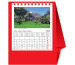 NOVOS Tischkalender Helvetia 2025 501012 1M/1S rot ML 11.5x14cm