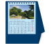 NOVOS Tischkalender Natura 2025 997052 1M/1S schwarz ML 11.5x14cm