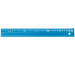 NT Lineal Alu 30cm 65415 blau