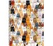 ONLINE Collegeblock Fluffy Cats A4 10113/9 kariert, 90g 80 Blatt