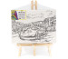 ONLINE Artist Leinwand Set Venice 61040/3 inkl. 6 Brushpens 30x23cm