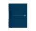 OXFORD Origins Spiralheft 400150002 A4+, liniert 70 Blatt, blau