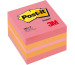 POST-IT Würfel Mini Pink 51x51mm 2051-P 3-farbig ass./400 Blatt