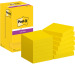 POST-IT Notes Super Sticky 76x76mm 654-S gelb 12x90 Blatt