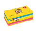 POST-IT Super Sticky Notes 76x76mm 654SSCARN Carnival 5 farben 12x90 Blatt