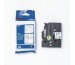 PTOUCH Textilbandkassette schw./weiss TZe-R231 PT-DV600VP 12 mm
