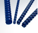 RENZ Plastikbinderücken 8mm A4 17080321 blau, 21 Ringe 100 Stück