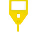 RIEFFEL Schlüssel-Anhänger KR-A GELB gelb